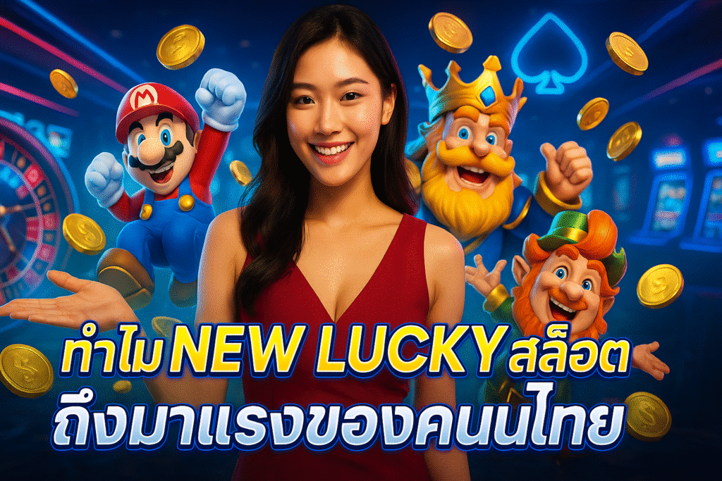 ทำไม NEW LUCKY สล็อต ถึงมาแรงของคนไทย