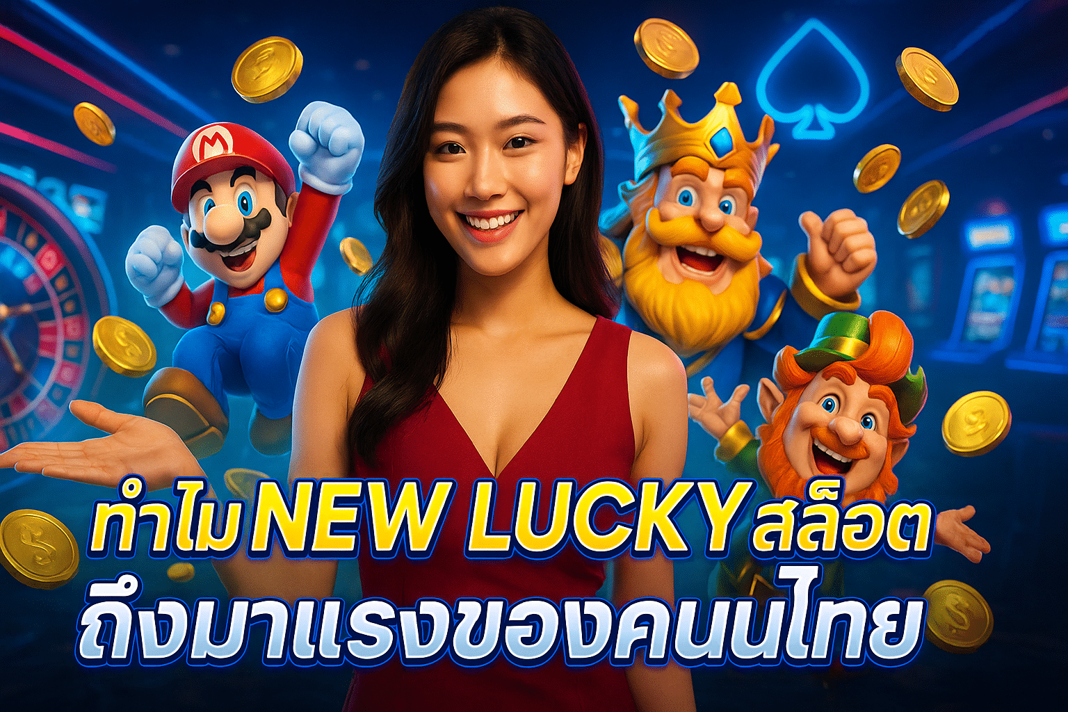 ทำไม NEW LUCKY สล็อต ถึงมาแรงของคนไทย