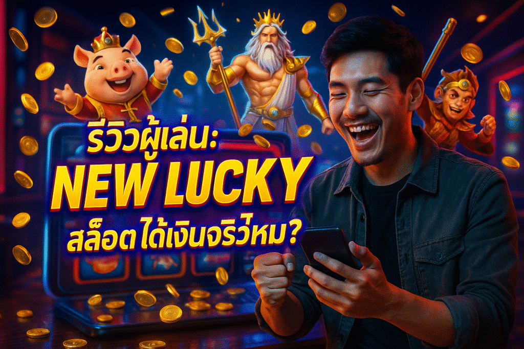 รีวิวผู้เล่น: NEW LUCKY สล็อต ได้เงินจริงไหม?