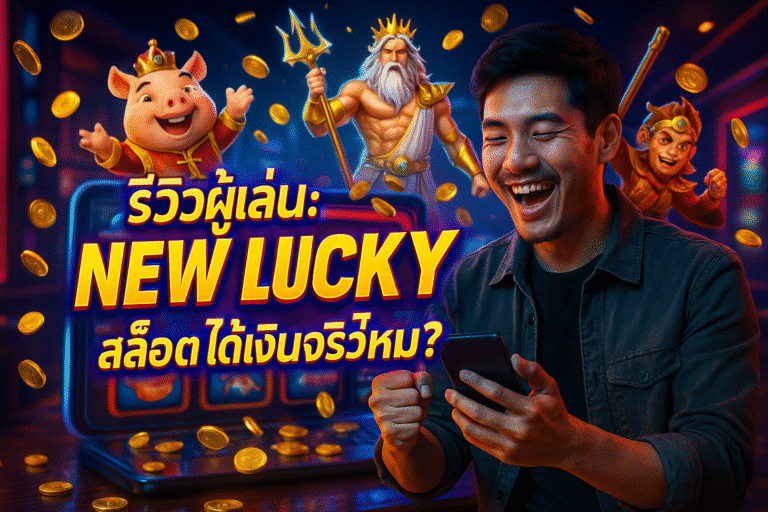 รีวิวผู้เล่น: NEW LUCKY สล็อต ได้เงินจริงไหม?