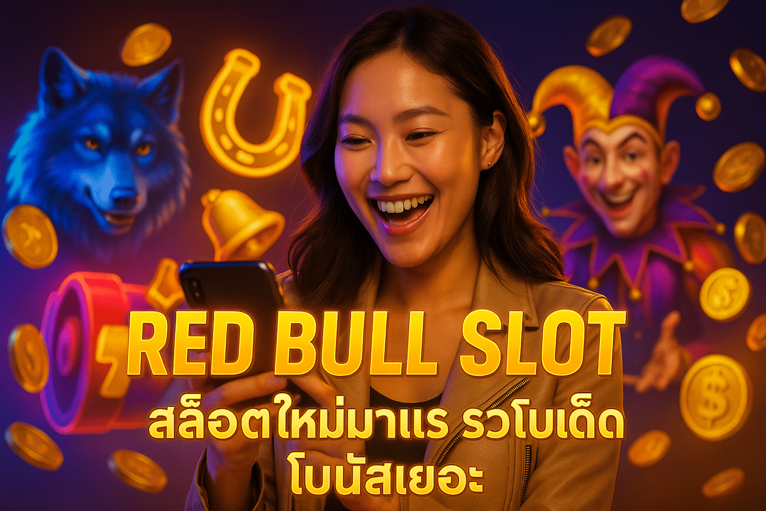 RED BULL SLOT สล็อตใหม่มาแรง รวมโปรเด็ด โบนัสเยอะ