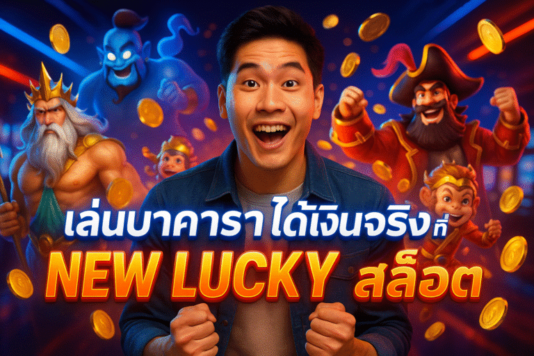 เล่นบาคาร่าได้เงินจริงที่ NEW LUCKY สล็อต